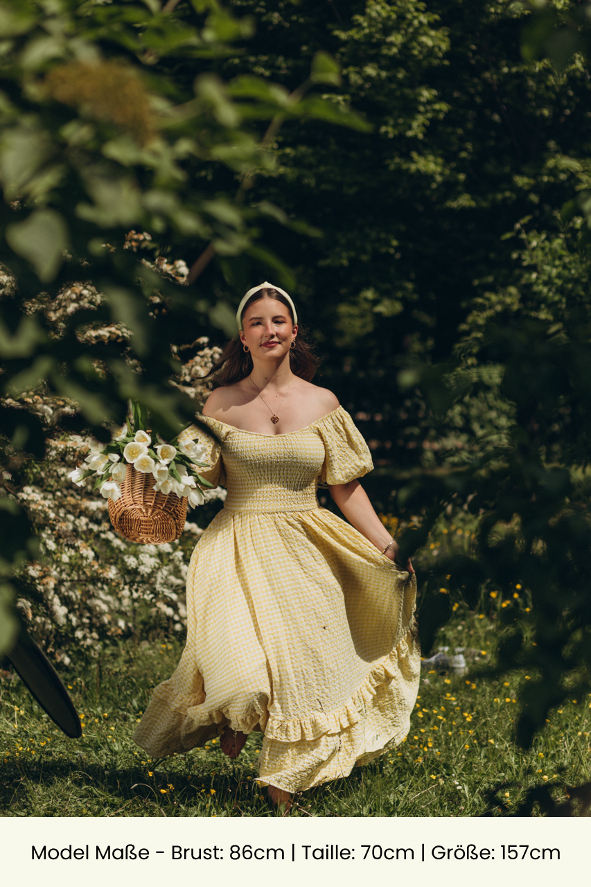 Cottage Dress - Sunflower Yellow
