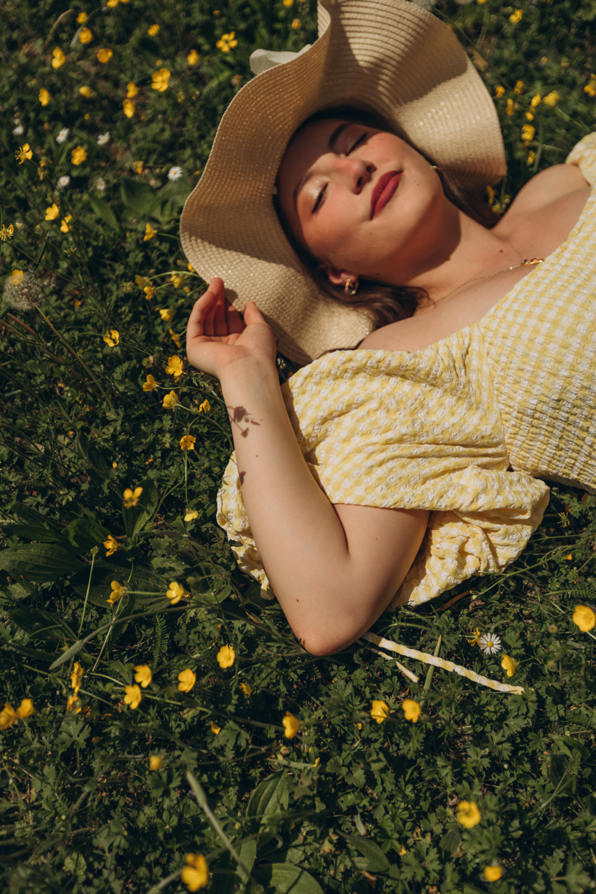 Cottage Dress - Sunflower Yellow
