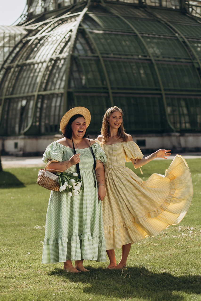 Cottage Dress - Sunflower Yellow