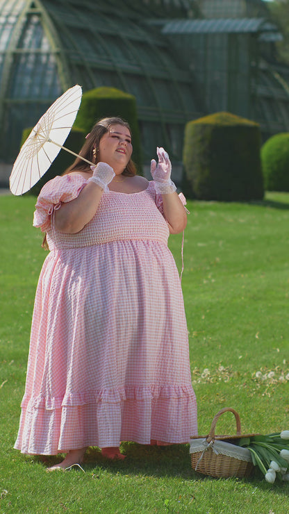Cottage Dress - Cherry Blossom Pink