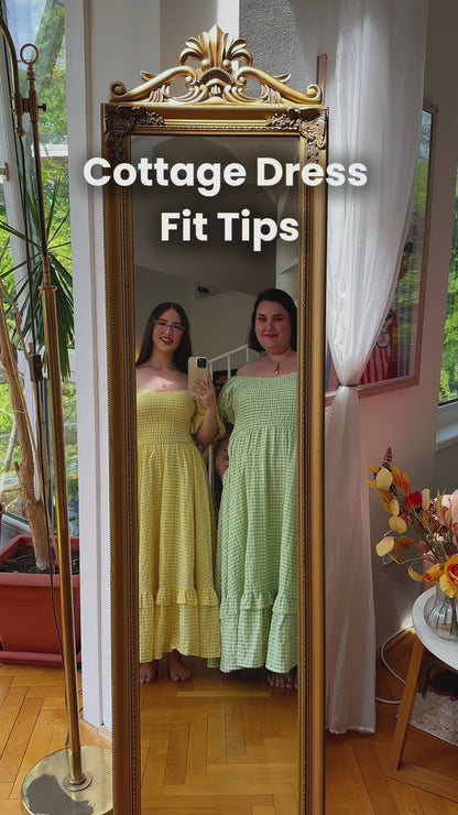 Cottage Dress - Sunflower Yellow